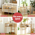 Artiss Console Table 124cm Pine Wood