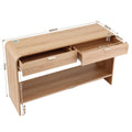 Artiss Console Table 120CM Pine Storage Drawer Shelf Hallway