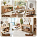 Artiss Console Table 120CM Pine Storage Drawer Shelf Hallway