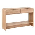 Artiss Console Table 120CM Pine Storage Drawer Shelf Hallway