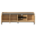 Artiss TV Unit 160cm Pine Entertainment Storage Cabinet Shelf