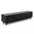 Artiss TV Unit 180cm Black Entertainment Storage Cabinet