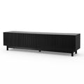 Artiss TV Unit 180cm Black Entertainment Storage Cabinet