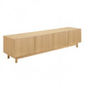 Artiss TV Unit 180cm Pine Entertainment Storage Cabinet