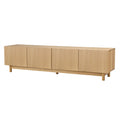 Artiss TV Unit 180cm Pine Entertainment Storage Cabinet