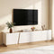 Artiss 180cm TV Unit Storage Cabinet Living Room White & Pine