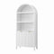 Artiss Buffet Sideboard Cabinet Pantry 180CM Arched Storage Bookshelf White