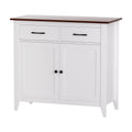 Artiss Buffet Sideboard 2 Drawer Cabinet White Kitchen Storage Cupboard