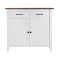 Artiss Buffet Sideboard 2 Drawer Cabinet White Kitchen Storage Cupboard