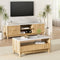 Artiss TV Unit Coffee Table Set Storage Drawers Pine