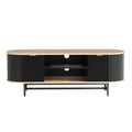 Artiss TV Unit Storage Cabinet Black Pine