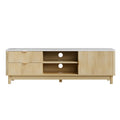 Artiss TV Unit 150cm Pine Storage Drawer Shelf