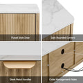 Artiss TV Unit 150cm Pine Storage Drawer Shelf
