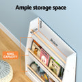 Keezi Kids Bookshelf 3 Tier Storage Display Organiser Bookcase