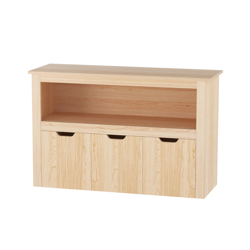 Keezi Kids Bookshelf 3 Drawer Storage Wooden Toy Organiser Display