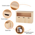 Keezi Kids Bookshelf 3 Drawer Storage Wooden Toy Organiser Display