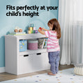 Keezi Kids Bookshelf 3 Drawers Storage Organiser Display Unit