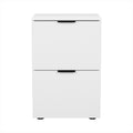 Artiss 2 Drawer Filing Cabinet White File Storage Office Organiser