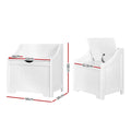 Keezi Kids Toy Box Storage Chest Organiser Square Children Clothes