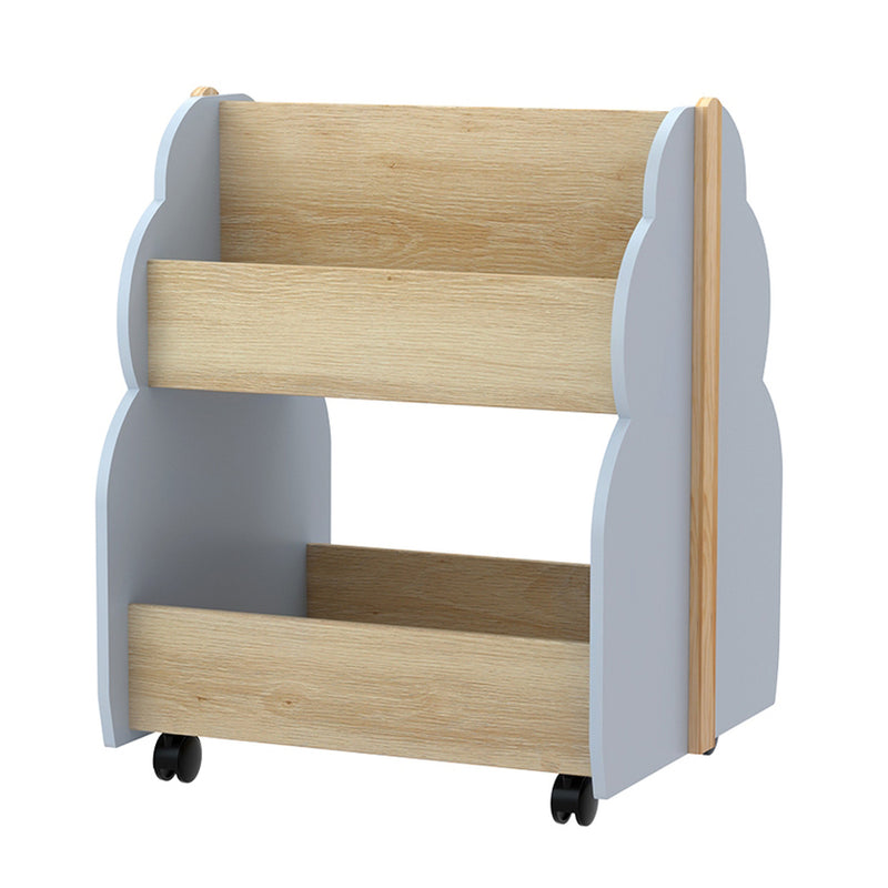 Keezi Kids Toy Box Bookshelf Storage Organiser Display Shelf