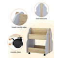 Keezi Kids Toy Box Bookshelf Storage Organiser Display Shelf