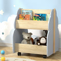 Keezi Kids Toy Box Bookshelf Storage Organiser Display Shelf