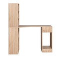 Artiss Computer Desk w/ Bookshelf Cabinet Drawers Oak 120cm