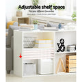 Artiss Bookshelf Set of 3 White - Storage Shelving Unit