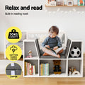 Keezi Kids Bookshelf Toy Storage Box Cabinet Organiser Shelves