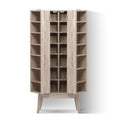 Artiss Bookshelf CD Storage Rack BERG Oak 80cm