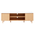 Artiss TV Cabinet 180cm Pine White Entertainment Unit