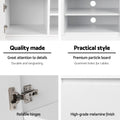 Artiss TV Cabinet 120cm White Entertainment Unit