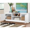 Artiss TV Cabinet 120cm White Entertainment Unit