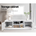Artiss TV Cabinet 120cm White Entertainment Unit