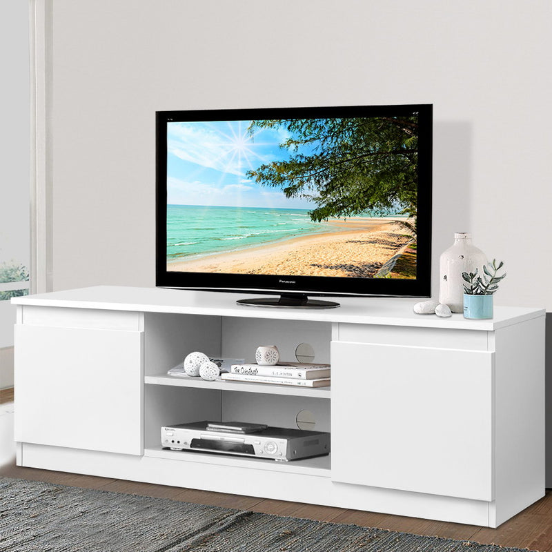Artiss TV Cabinet 120cm White Entertainment Unit