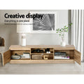 Artiss TV Cabinet 160cm Pine Entertainment Unit