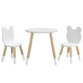 Keezi Kids Table Chairs Set 3 Piece Activity Study Desk Children