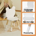 Keezi Kids Table Chairs Set 3 Piece Activity Study Desk Children