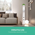 Artiss Bathroom Cabinet 118cm White Storage Shelf