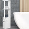 Artiss Bathroom Cabinet 118cm White Storage Shelf