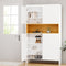 Artiss Shoe Rack Storage Cabinet 9 Tier White Organiser
