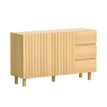 Artiss 130cm Buffet Sideboard Cabinet Storage Drawer Pine
