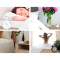 Artiss Bedside Table 2 Drawers Shelf Oak 2 Piece