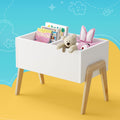 Keezi Wooden Toy Box Storage Chest Organiser Cabinet Kids Bedroom
