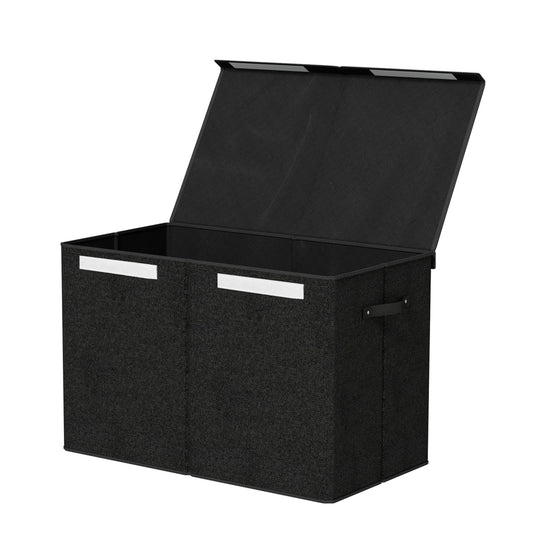 Keezi Large Toy Box Chest Storage Flip-Top Lid Foldable Organizer