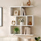 Artiss 3-Tier Floating Wall Shelf White Bookshelf Display Storage