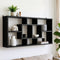 Artiss Floating Wall Shelves Black Bookshelf Display Rack