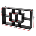 Artiss Floating Wall Shelves Black Bookshelf Display Rack