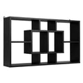 Artiss Floating Wall Shelves Black Bookshelf Display Rack