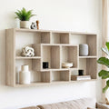 Artiss Floating Wall Shelves Wood Bookshelf Storage Display
